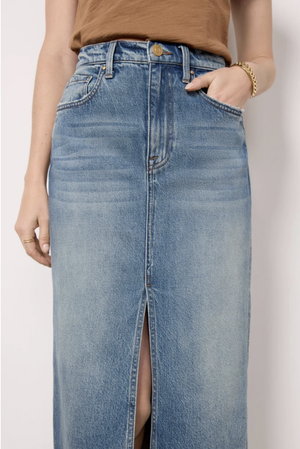 ★2025PS新作★GROVE★RAKE DENIM SKIRT-PANTS RAKE DENIM SKIRT-PANTS [2COLORS] - GROVE